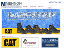 Tablet Screenshot of mennonsafety.com